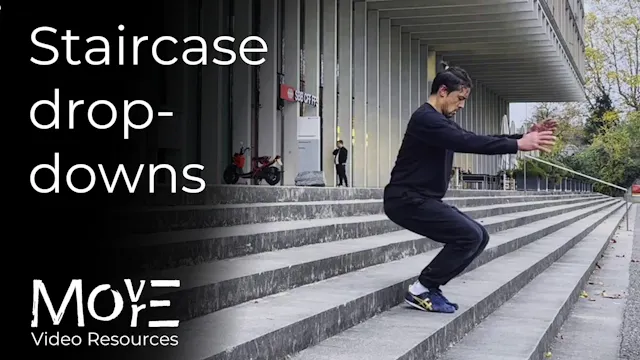 Staircase drop-downs