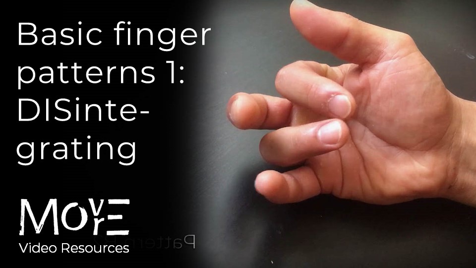Basic finger-patterns 1: DISintegrating