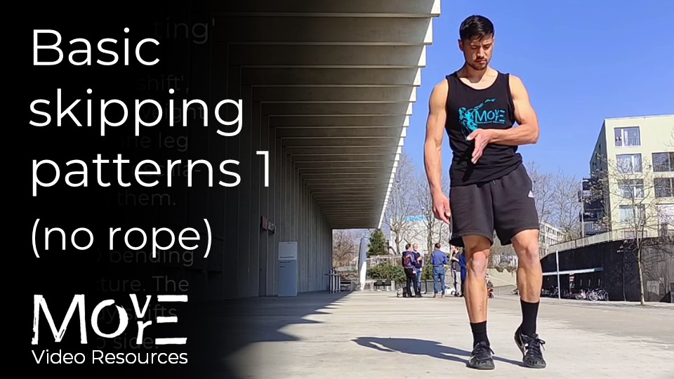 5 Basic skipping patterns 1 (no rope)