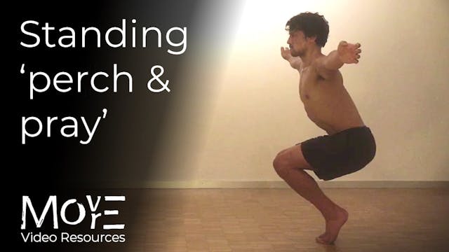 Standing 'perch & pray'