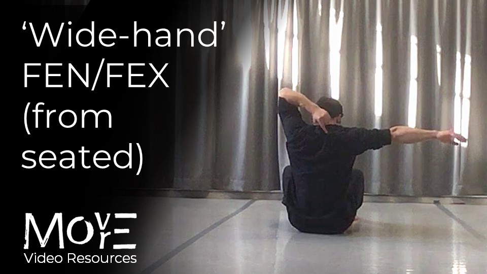 'Wide-hand' floor entrance & exit (FEN/FEX) from seated