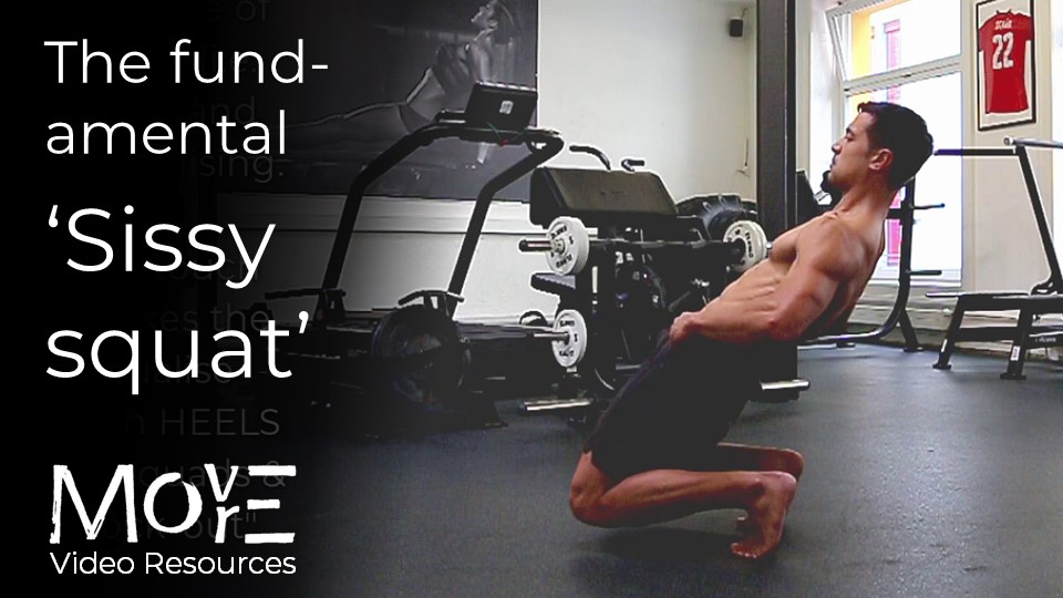 The fundamental 'Sissy squat'