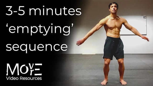 3-5 mins emptying sequence