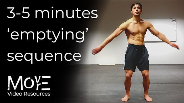 3-5 mins emptying sequence