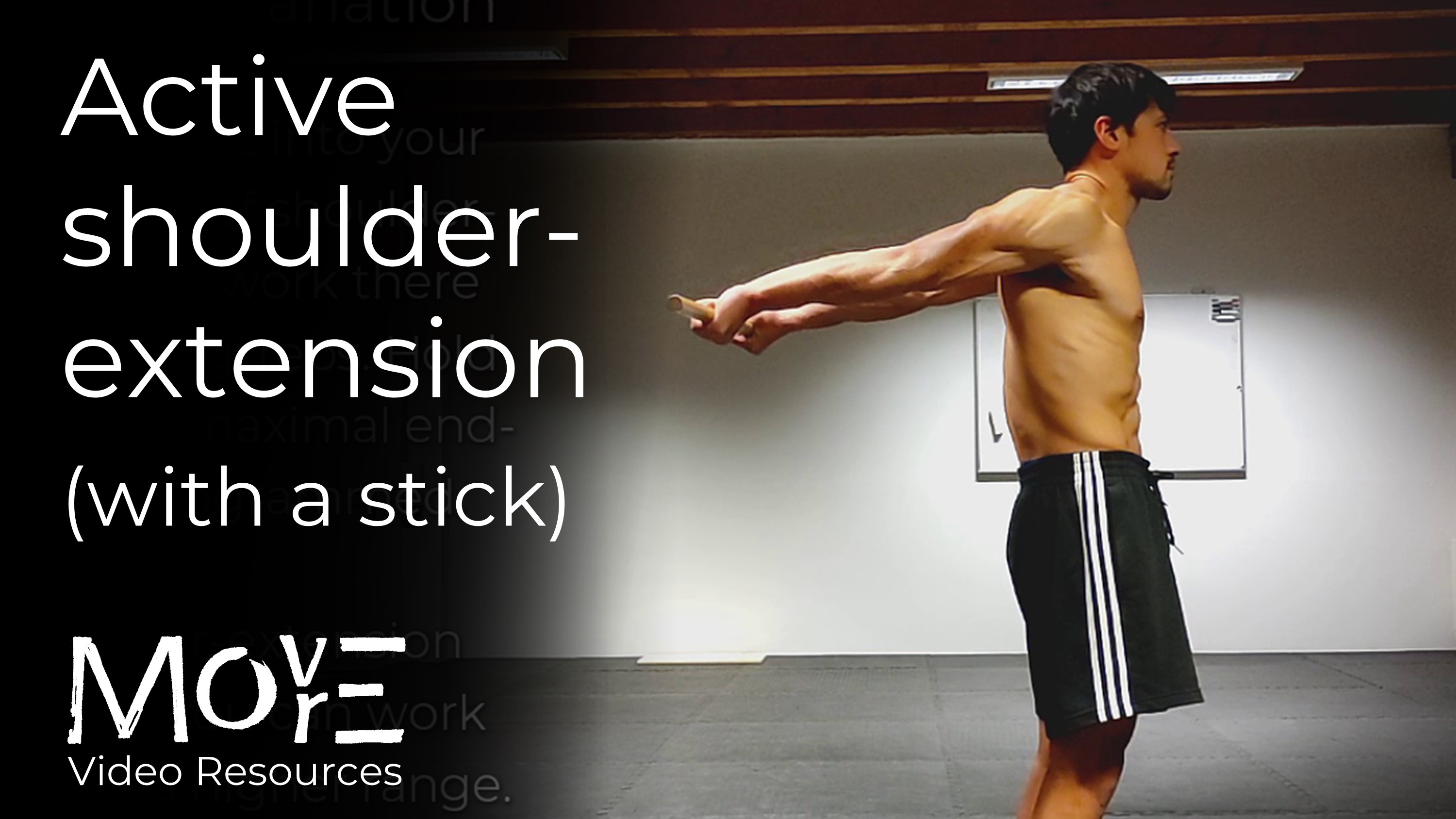 Active shoulder-extension