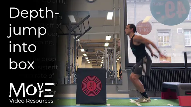 Depth-jump into box