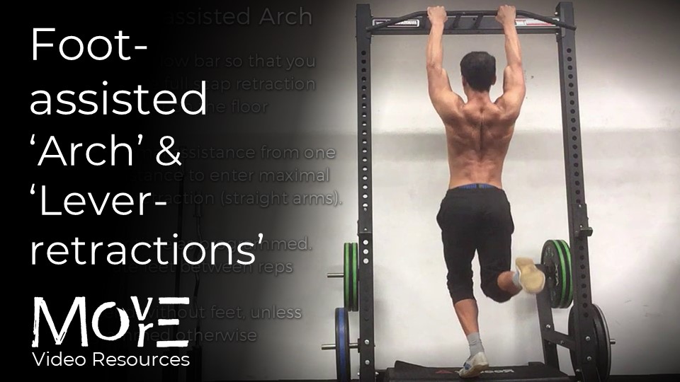 Foot-assisted 'Active-arch' & 'Lever-retractions'
