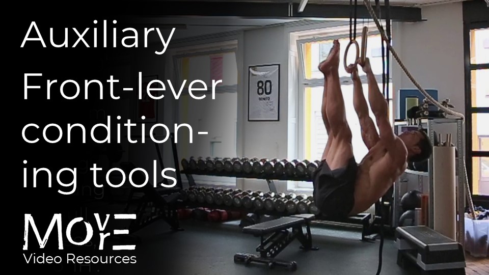 Auxiliary 'Front-lever' conditioning