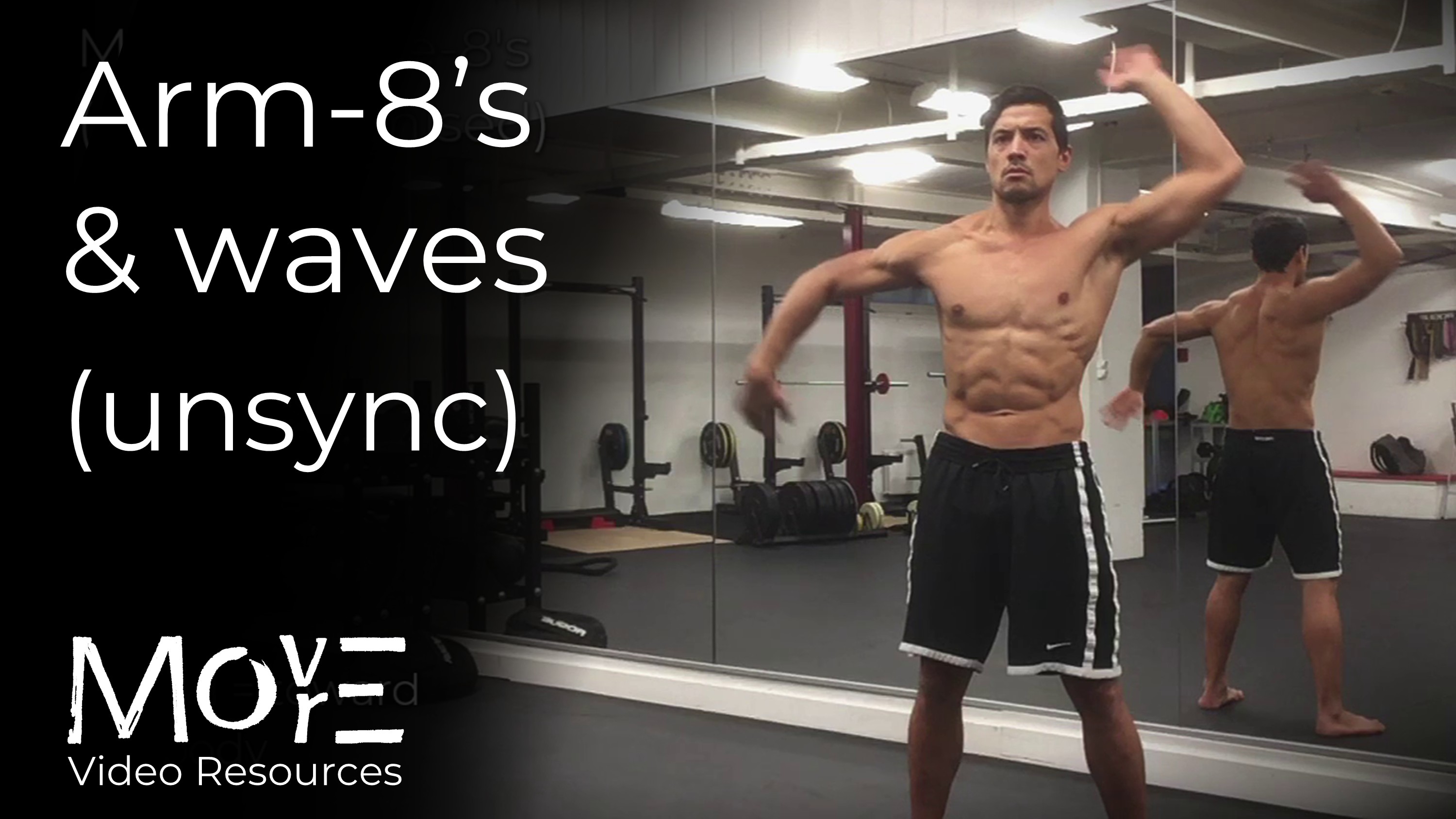 Arm Coordinations 2: UN-synchronised (UNsync) patterns (8's & waves)