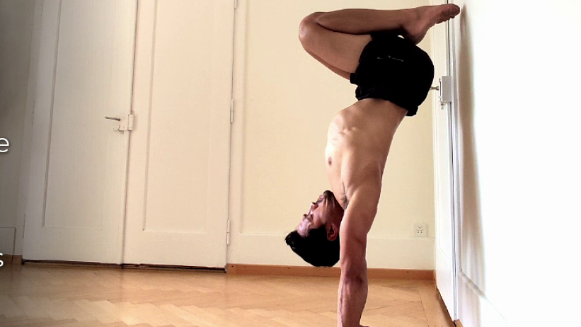 Handstand supported-balance