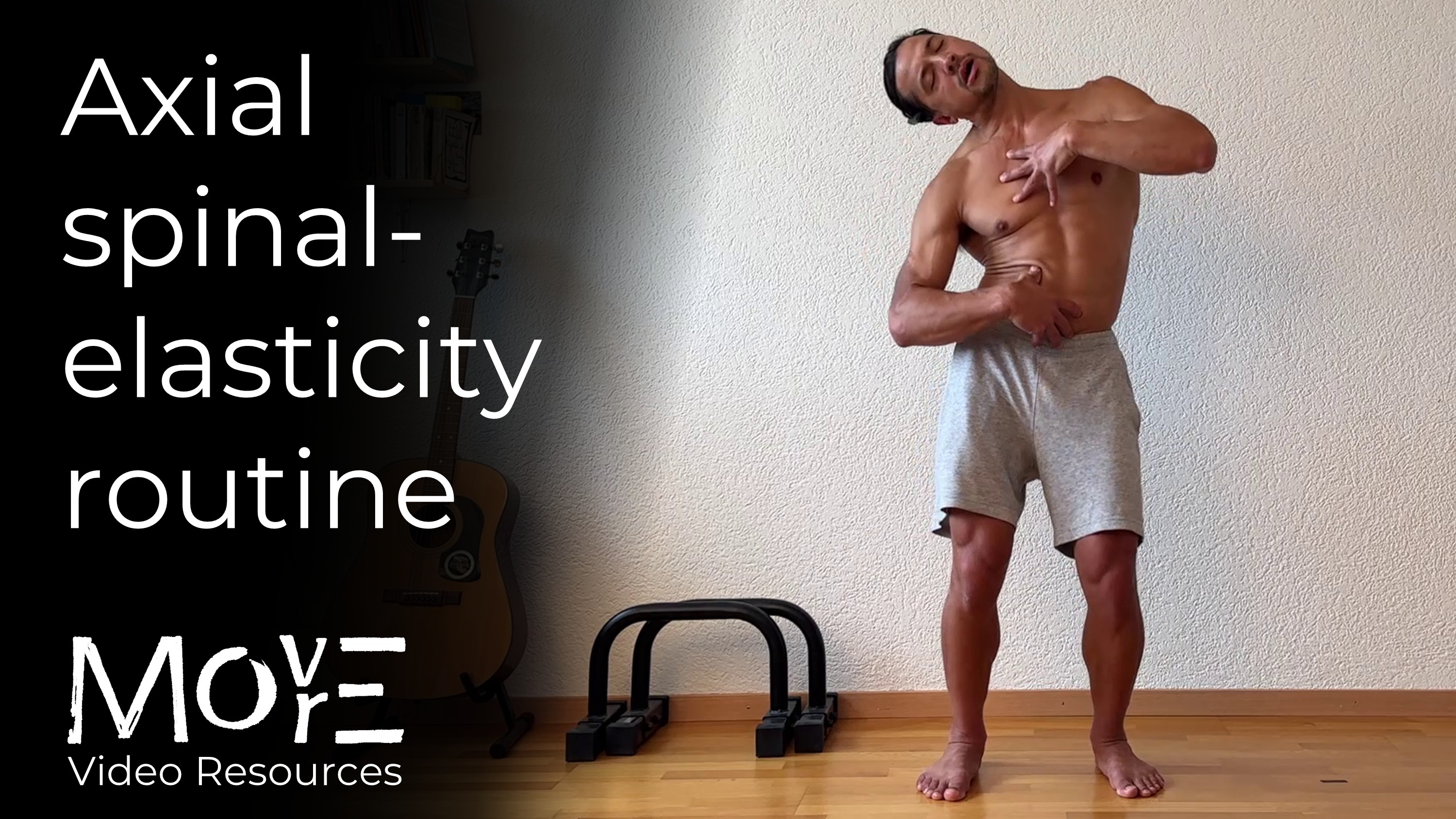 Axial spinal-elasticity routine