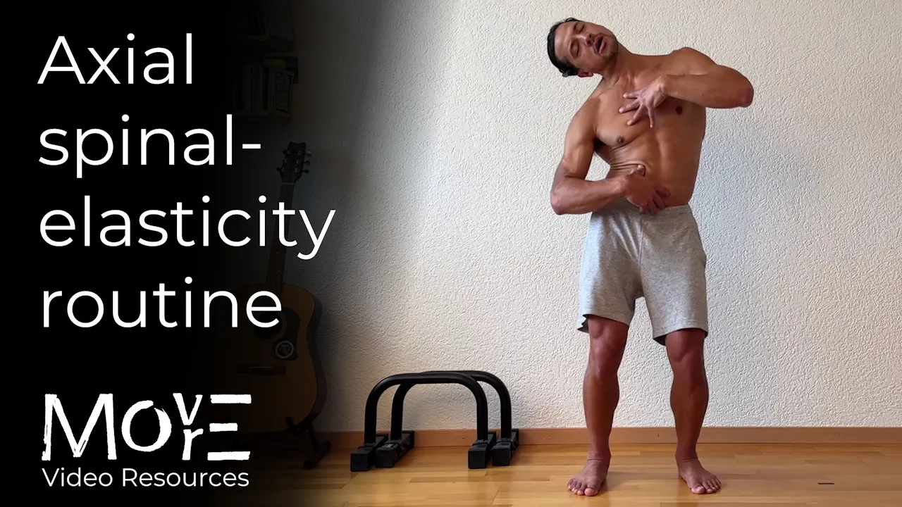 Axial spinal-elasticity routine - Core-elasticity - The MoreMore Video ...
