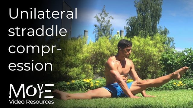 Unilateral straddle compression