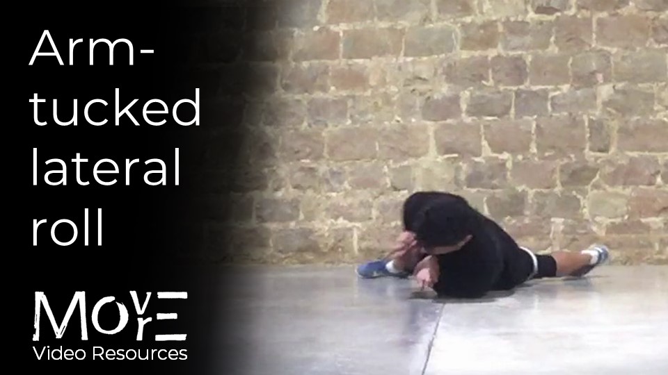 Arm-tucked lateral roll