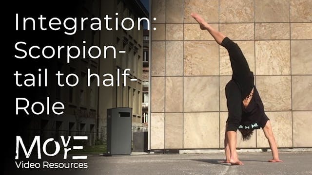 'Scorpion-tail' to half Role