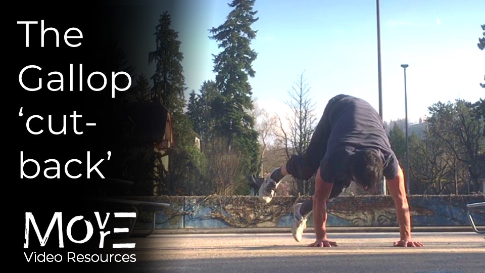 The Gallop "cut-back" transition