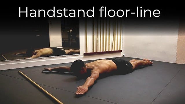 Handstand floor-line