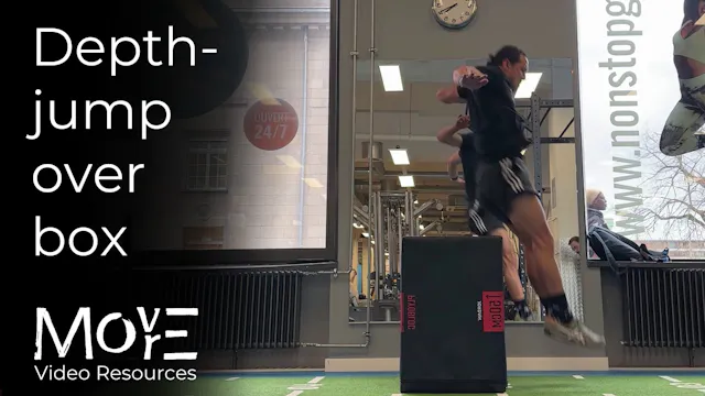 Depth-jump over box