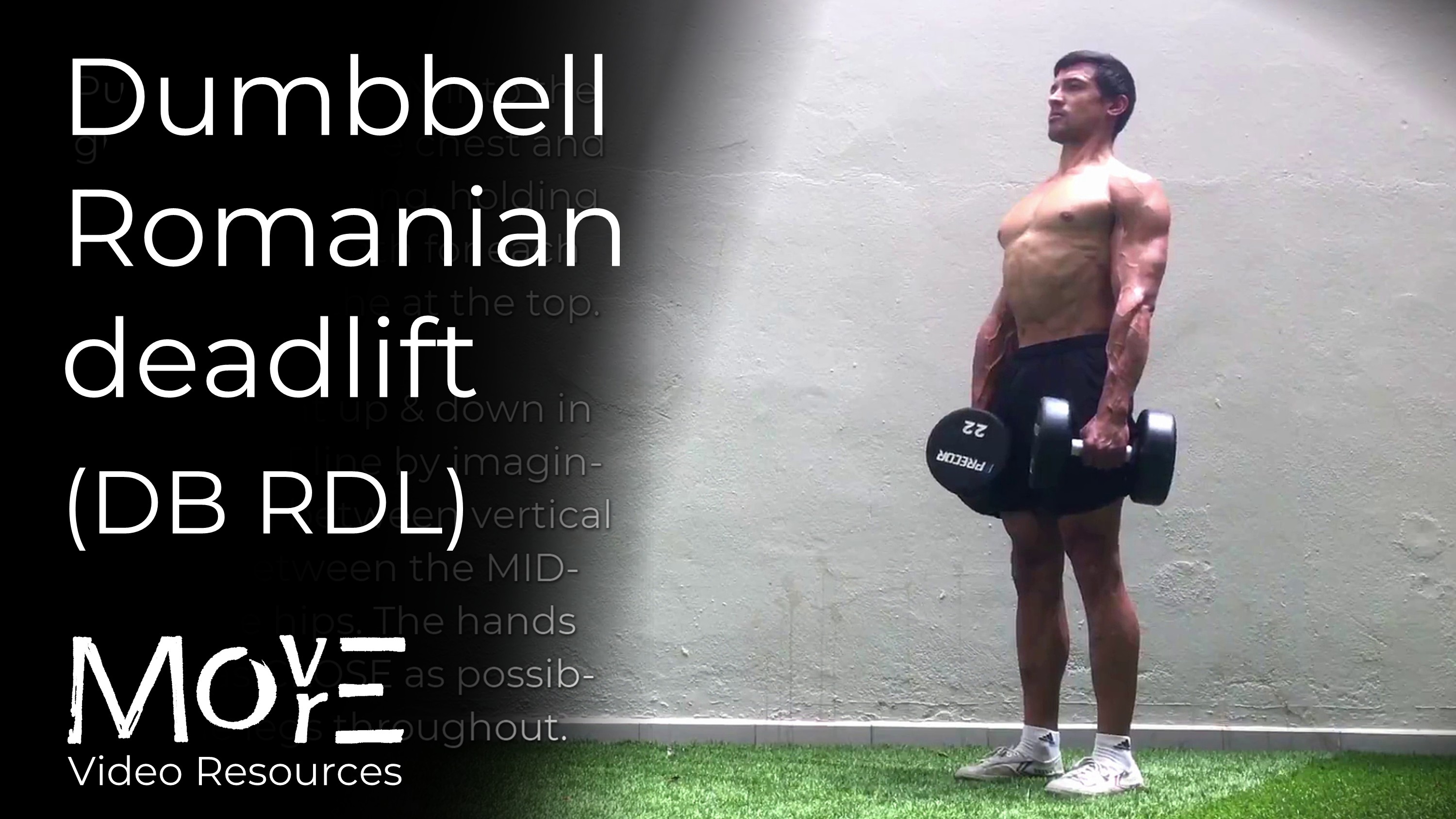 Dumbbell Romanian Deadlift (DB RDL)