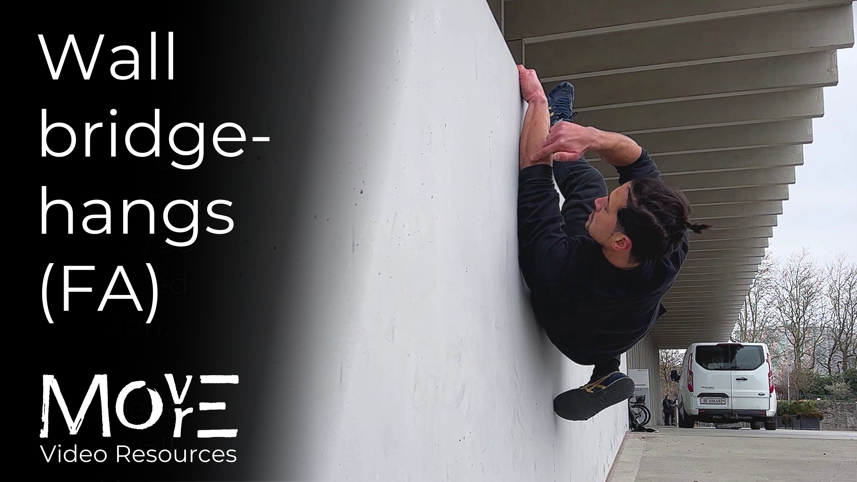 Wall bridge-hangs free-association (FA)