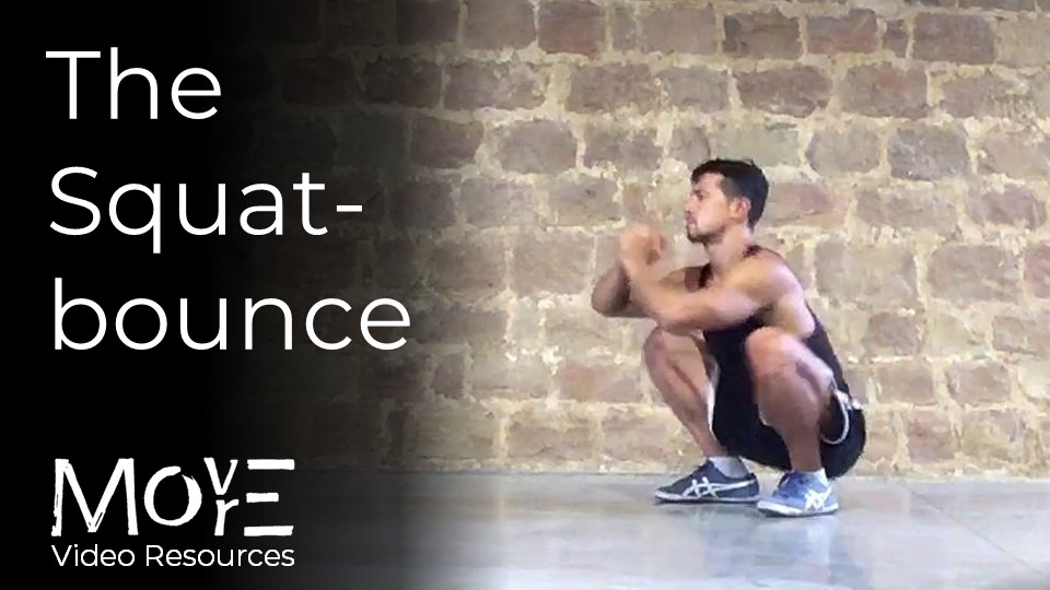 Travelling 'squat-bounce'
