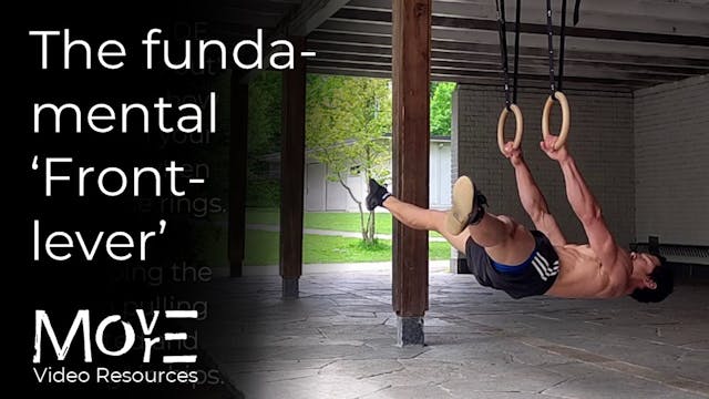 Fundamental front-lever (FL) variations