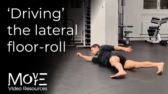 'Driving' the lateral floor-roll