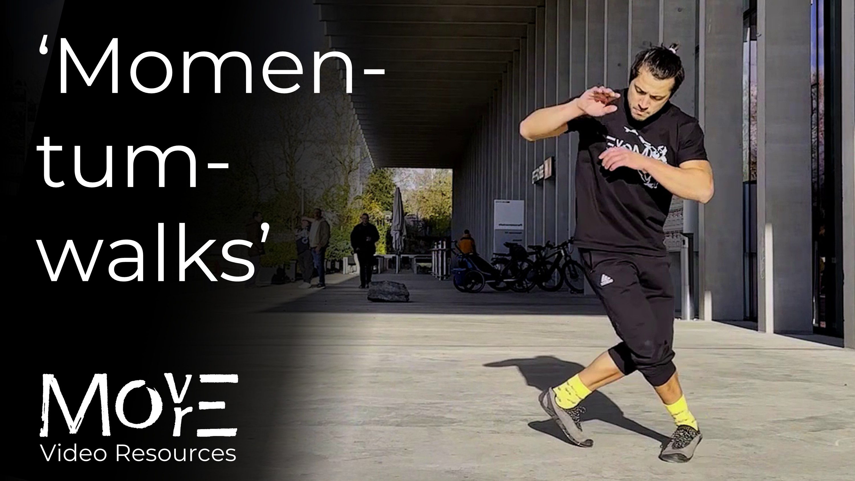 Momentum walks: 'Low-ceiling' and 'Gait-pivots'