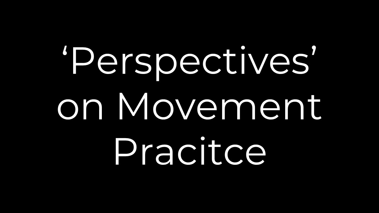 'Perspectives' on Movement Practice
