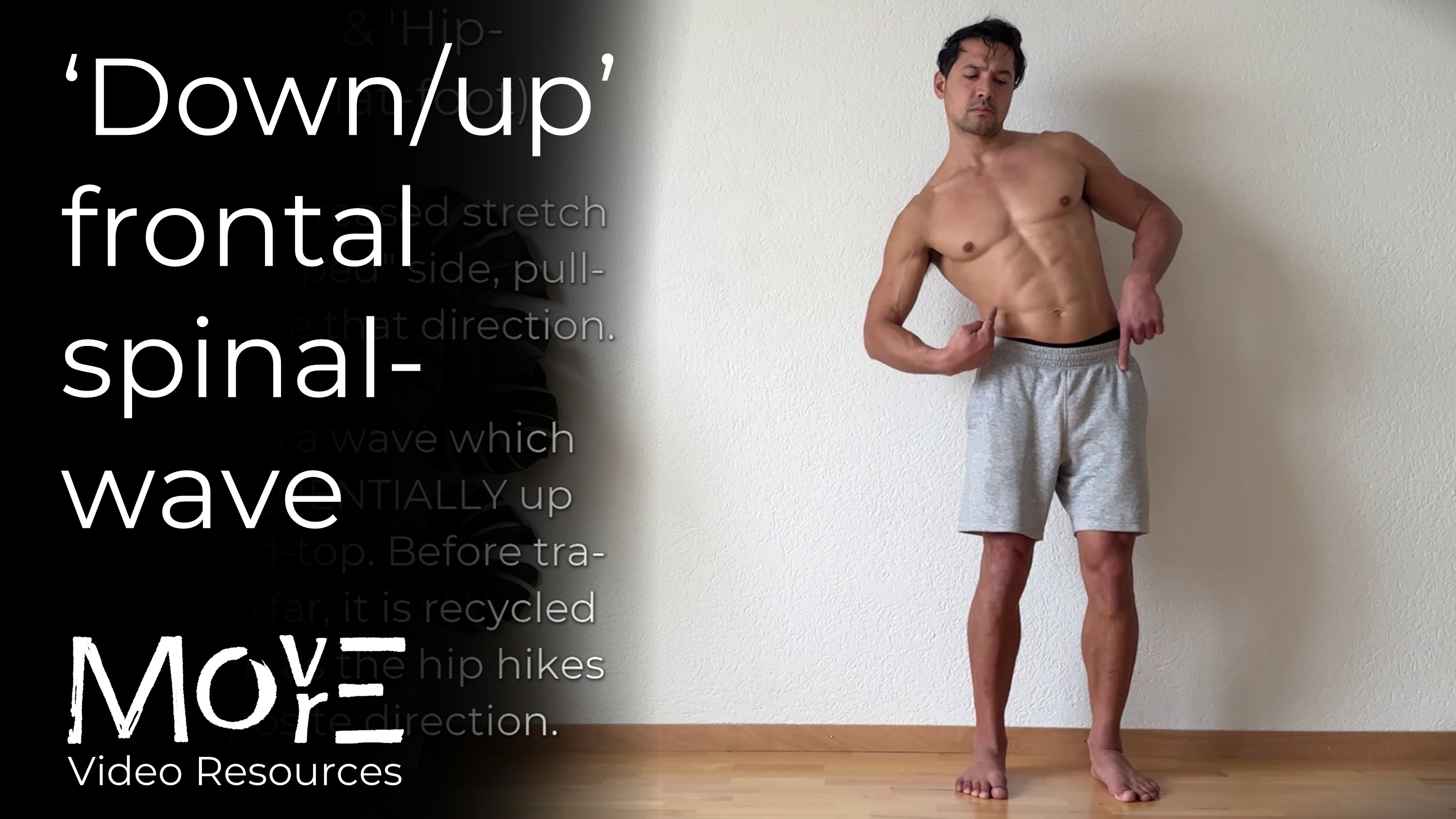 ‘Down/up’ frontal spinal-wave