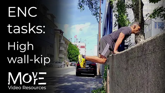 ENC task: High wall-kip to squat