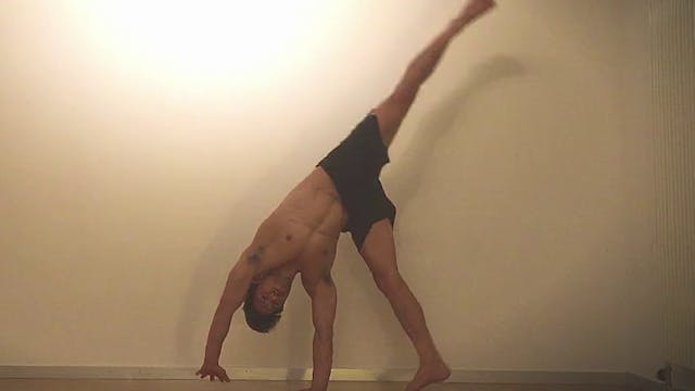 Handstand entry & exit