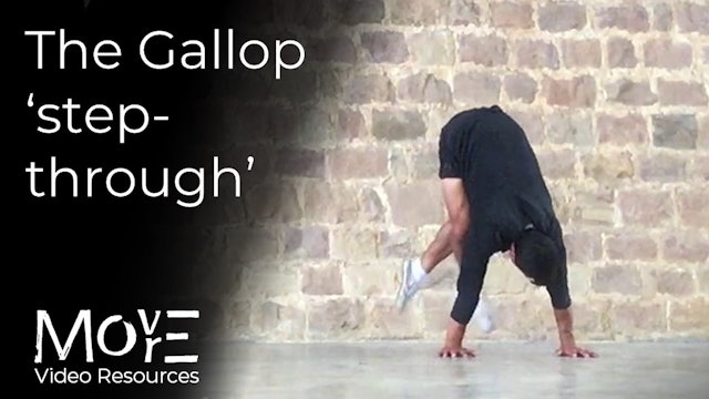The Gallop 'step-through' (locomotion conditioning)
