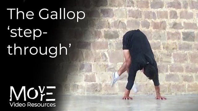 The Gallop 'step-through' (locomotion...