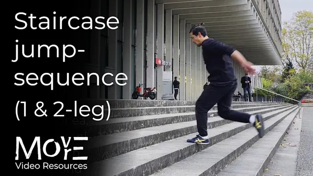 Staircase jump-sequence (bilateral & ...