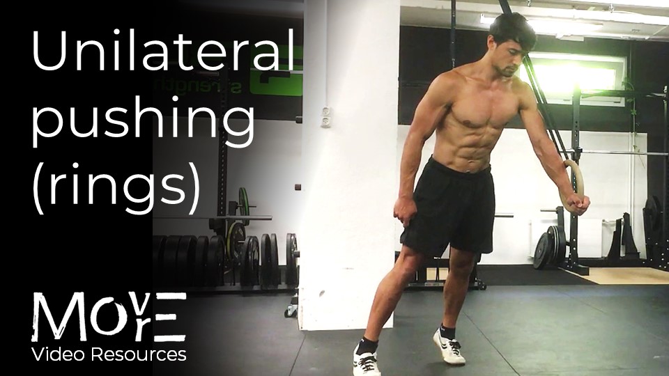 Unilateral / 1-arm pushing tools 1 (rings)
