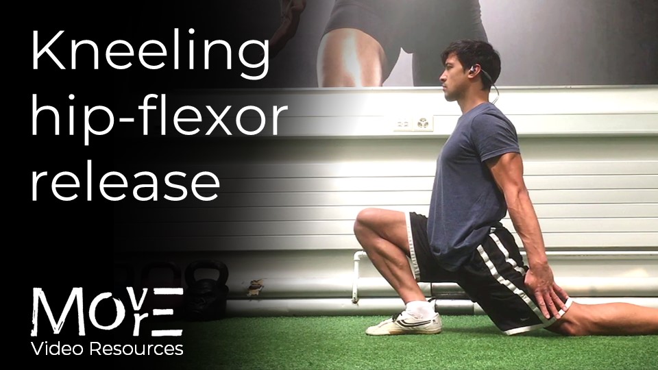 Kneeling hip-flexor release