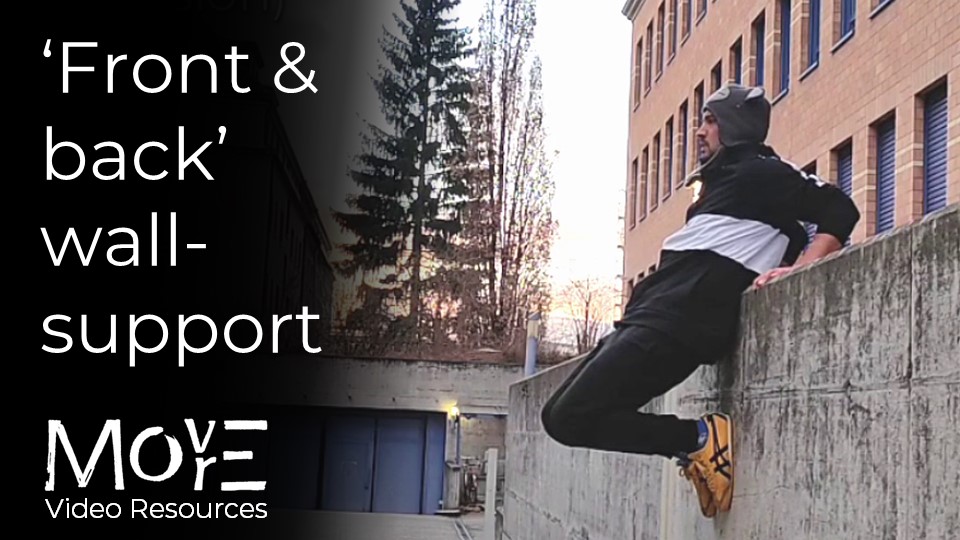 'Front & back' wall-support sequence
