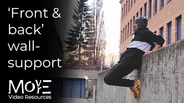 'Front & back' wall-support sequence
