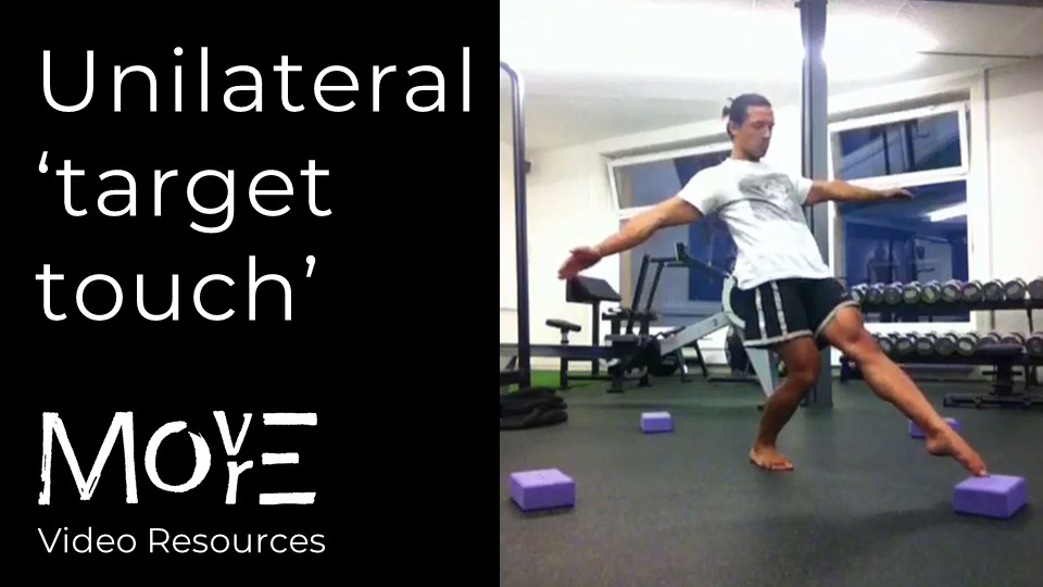 Unilateral 'target-touch'