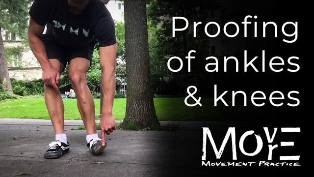 'Proofing' of the Ankles & Knees