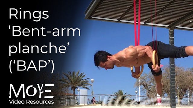 Rings bent-arm planche (BAP)