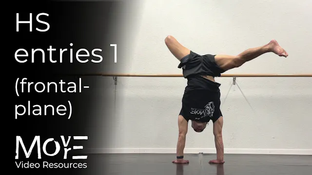 Handstand entries 1 (frontal-plane)