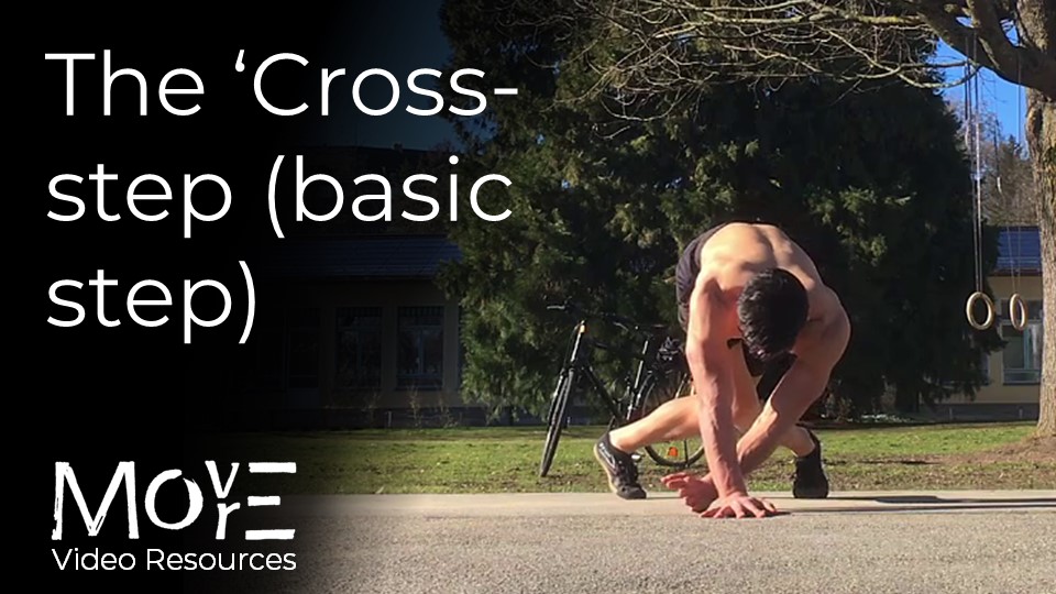 The 'Cross-step' (basic step)