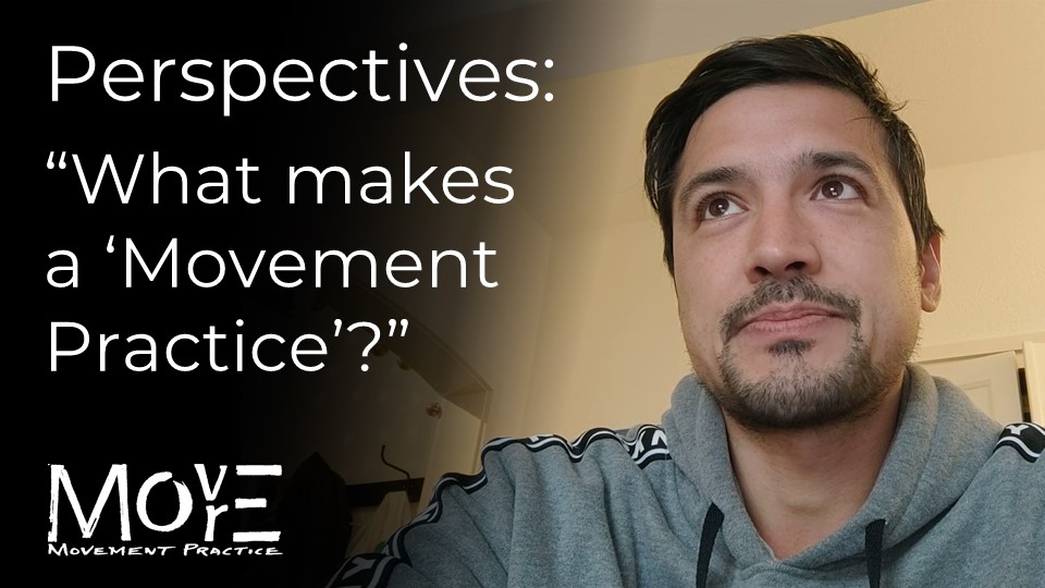 PERSPECTIVES on: "What makes a 'Movement Practice'?"