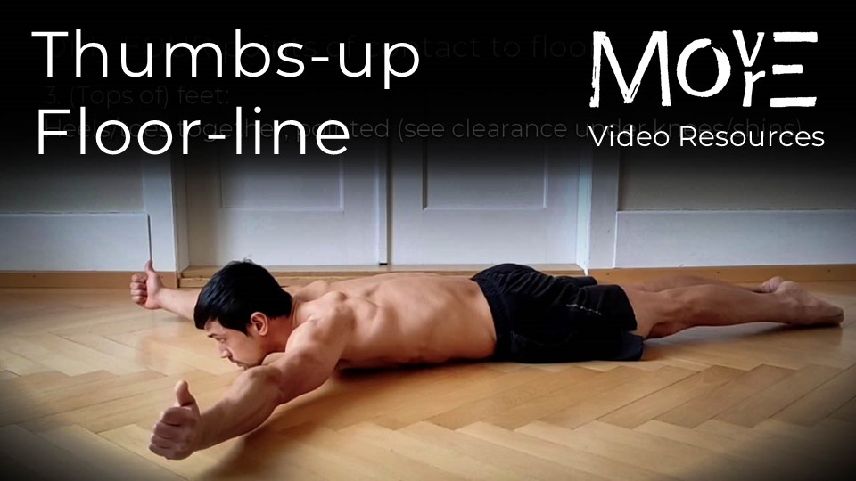 Thumbs-up floor-line