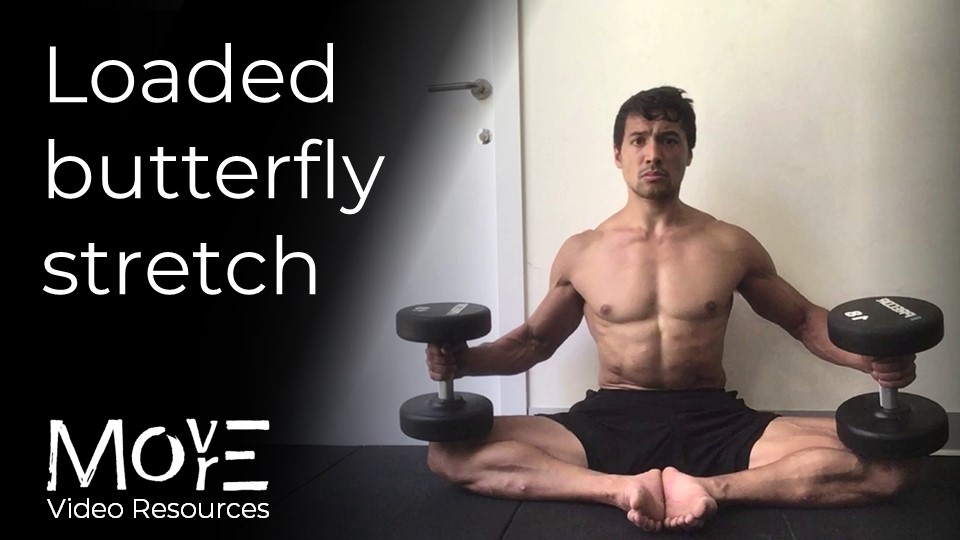 Loaded Butterfly Stretch