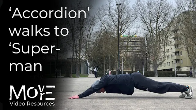 'Accordion' walks to 'Superman'