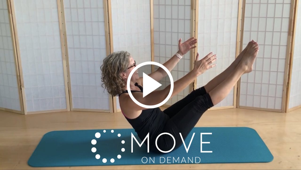 50 Minute Mat Pilates Level 3 with Elaine