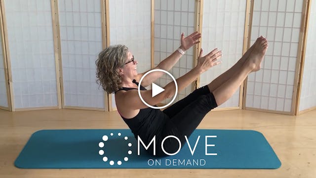 50 Minute Mat Pilates Level 3 with Elaine 